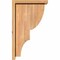 Ekena Millwork Ridgewood Smooth Corbel w/Backplate, Western Red Cedar, 5 1/2"W x 12"D x 20"H COR06X12X20RID01SWR - alternate 4